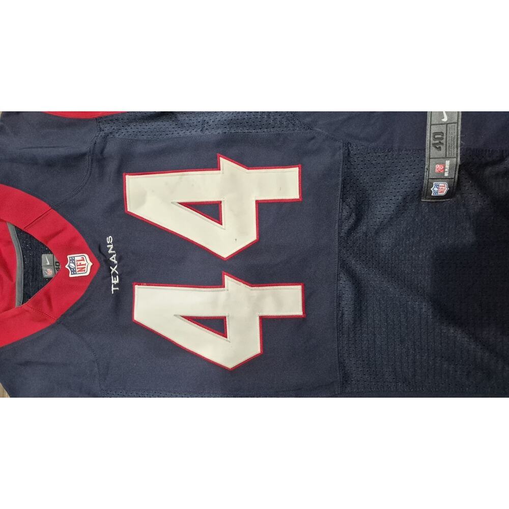 Nike Houston Texans Ben Tate #44 On Field Jersey Men's 40 Medium NFL Navy - Picture 6 of 13
